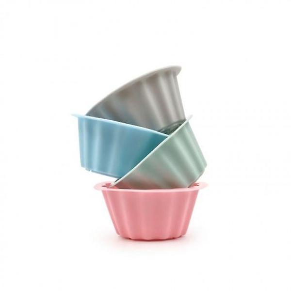  밥용기 반찬용기 실리콘 계란찜 4P 머핀빵틀 머핀컵