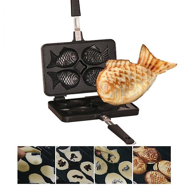  가정용 이지쿠커 붕어빵기계 4구 붕어빵틀 붕어빵팬