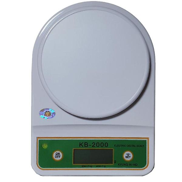  디지털 전자 저울 주방용 2kg 소형 제과용품 무게 빵