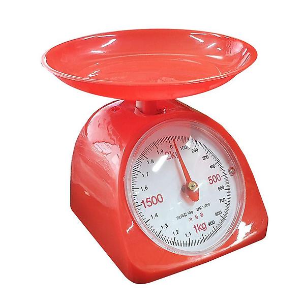  경인2K 가정용 기계식 주부 계량저울 주방저울 2Kg