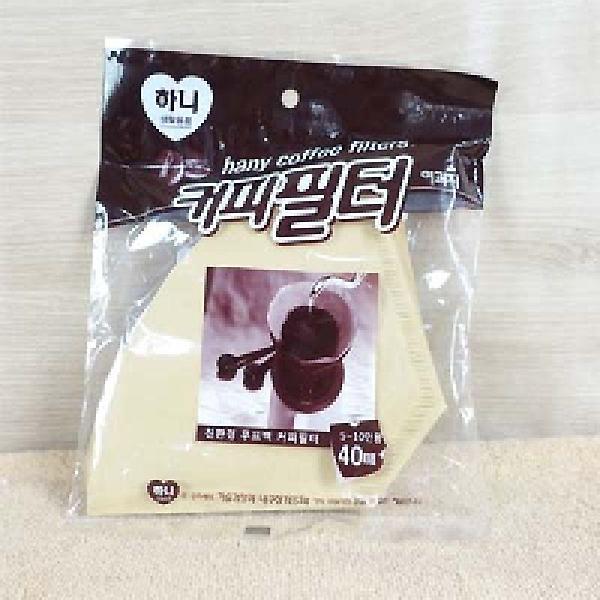  하니 커피필터 대5 10인용 40매 2EA