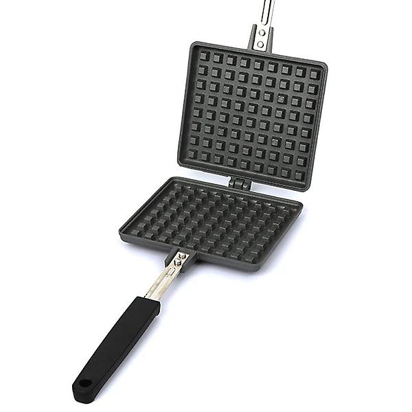  인덕션 사용 가능 야외 캠핑 티타늄 코팅 와플팬