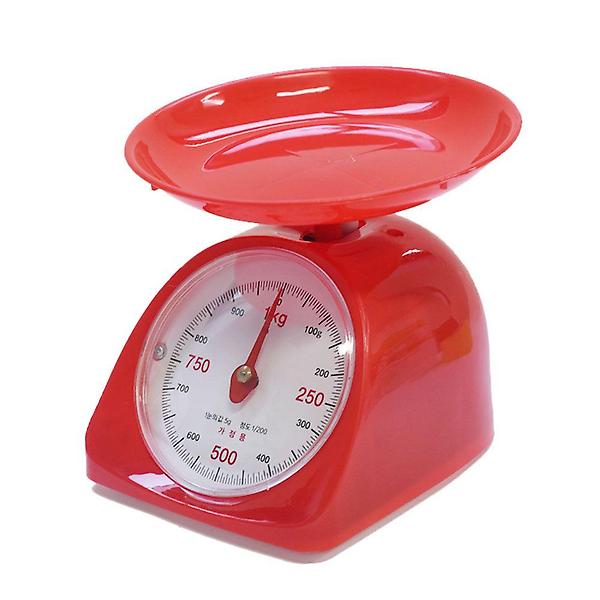 경인 주부 바늘저울 1kg 레드