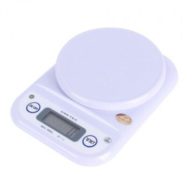  디지털 주방저울 2kg 계량 조리용 전자 가정용 드레텍