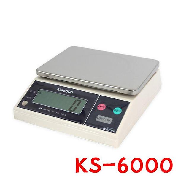  경인산업 양방향 표시저울 KS-6000 전자저울 쿠킹저울