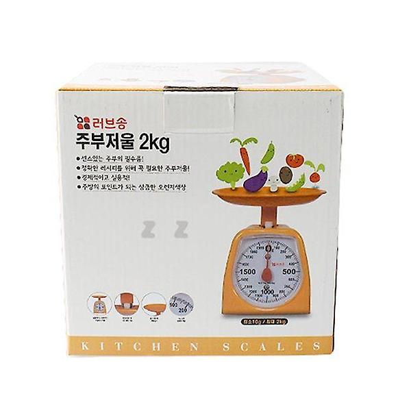  주방저울 2K 음식저울 계량저울 눈금저울
