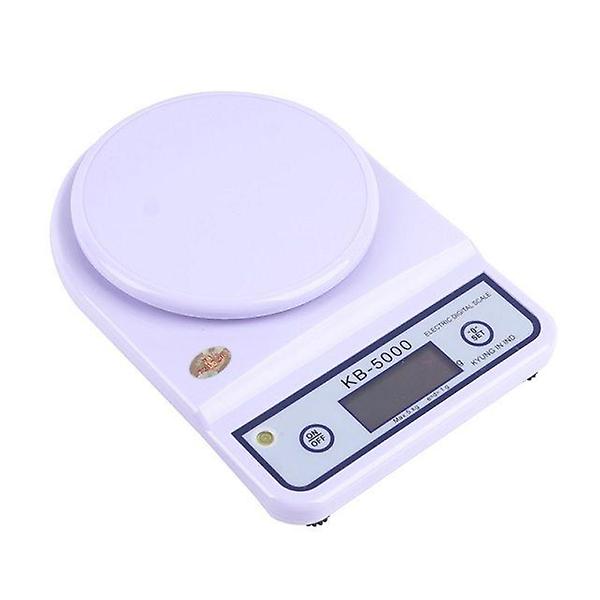  슬림형 주방용 저울-5kg 자동off 전자 계량