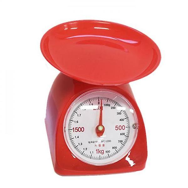  경인 주부 바늘저울 2kg 레드