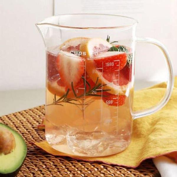  마카 계량컵 이유식 비커 베이킹 용량컵 1000ml 1P