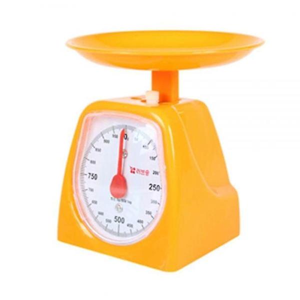  간편 주방 저울1KG 오렌지 제과저울 제빵저울