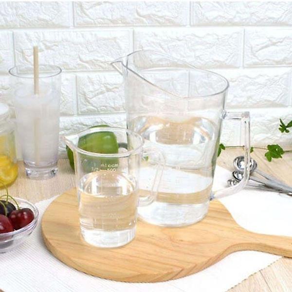  폴리 계량컵 눈금 비이커컵 요리 용량컵 계량컵 500cc