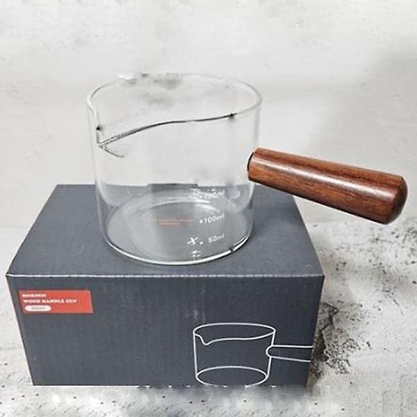  모던 계량컵 핸들 내열유리 커피 용량컵 유리컵 200ml