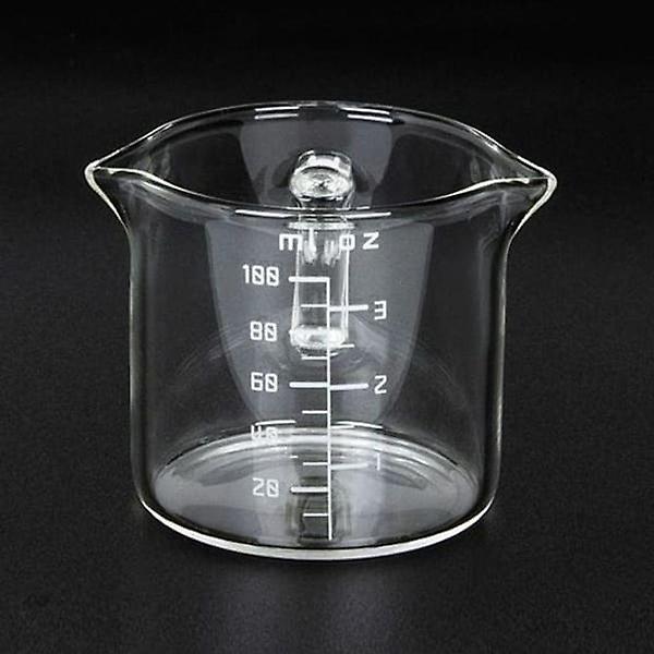  마카 계량컵 샷잔 비커컵 용량컵 유리컵 100ml 4P