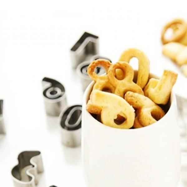  숫자 쿠키커터 9종세트 스테인리스 넘버 모양 쿠키틀