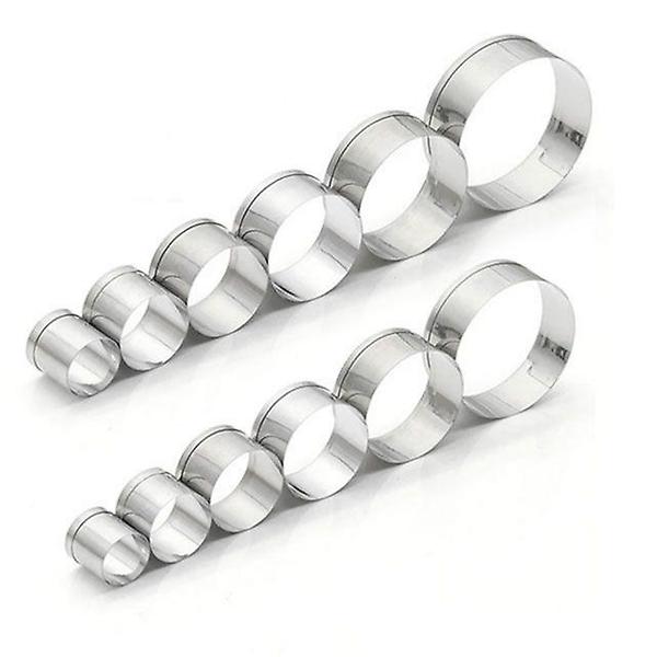  쿠킹의정석 베이킹 쿠키커터(원형)12P 1세트