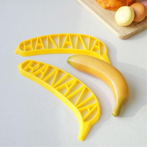  바나나 커팅기 BANANA 글자 모양 커터기 주방 용품