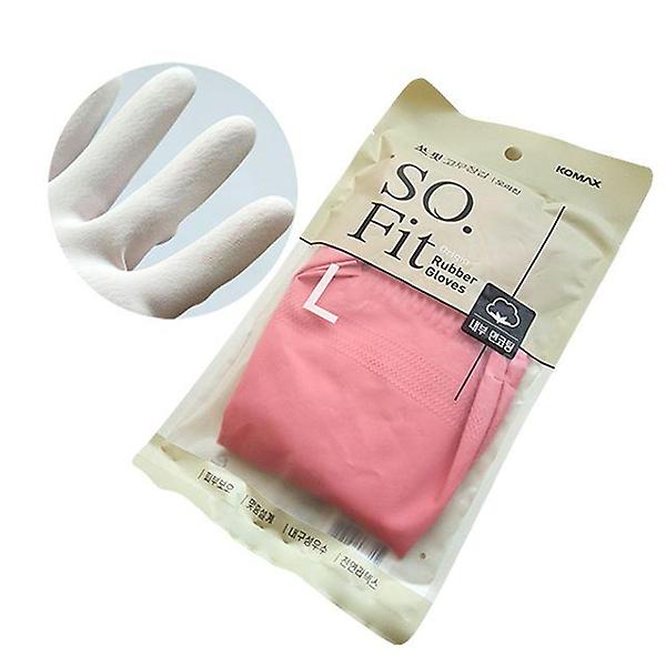  라텍스 고무장갑 L