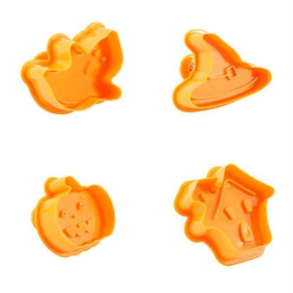  4개세트 할로윈 데이 호박틀 유령 푸쉬 쿠키틀 쿠키커