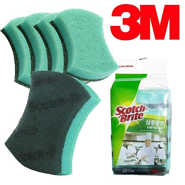  3M 3243 삼중양면 다목적수세미 프로5개