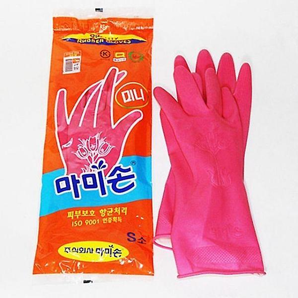  마미손고무장갑(소) 주방용품 고무장갑 설겆이 설거지
