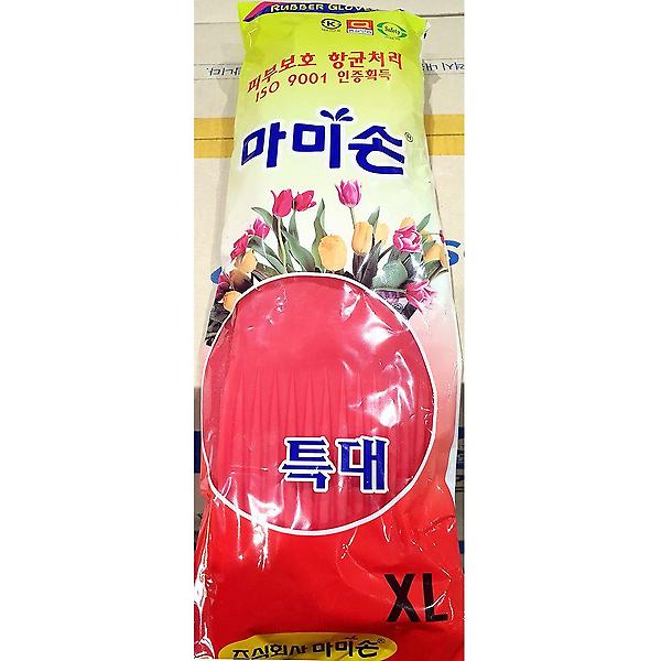  고무장갑 특대XL 빨강 마미손 주방 업소 식당 업소용