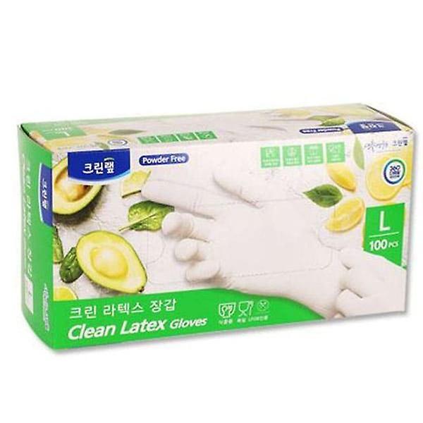  크린N 라텍스장갑 요리 주방 위생 장갑 글러브 대