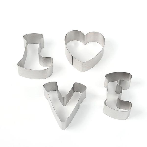  베이킹쿡 스텐 무스링 4종세트러브