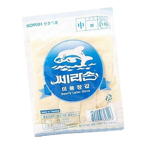  (set)쎄라손미용장갑(중) 10개