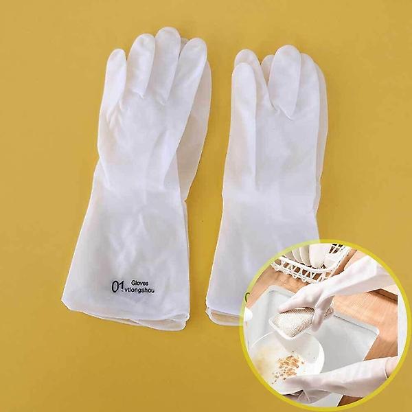  주방 화이트 고무 M사이즈 어 요리 안전 장갑 쿠킹
