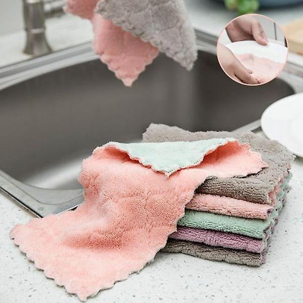  벨벳행주 극세사 양면 요술행주 주방 행주 100P M1122