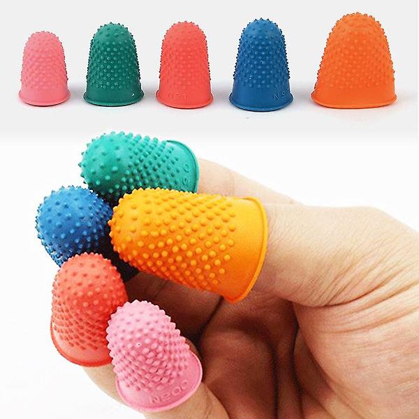  손가락 골무 10P 사무용 바느질 돌기 골무 엄지 검지