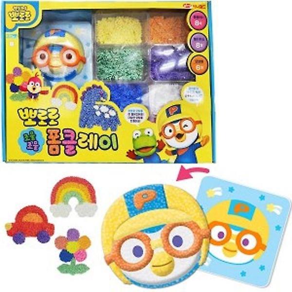  뽀로로 조물조물 폼클레이 모양틀 모양찍기 만들기