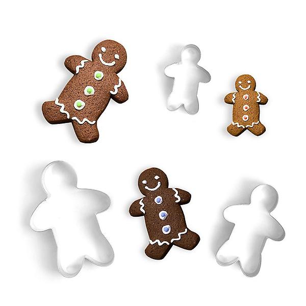  쿠키맨 스텐 쿠키커터 3종 세트 베이킹틀