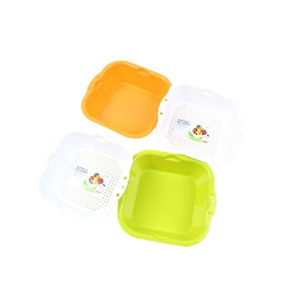  가정용 야채 과일 헹굼 탈수기 바스켓 물빠짐 중