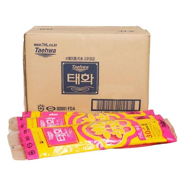  태화 고무장갑 선밴 핑크 M 100켤례 1P 주방 설거지