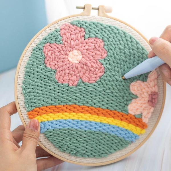  DIY 펀칭자수 패키지(꾳과무지?) 펀치자수