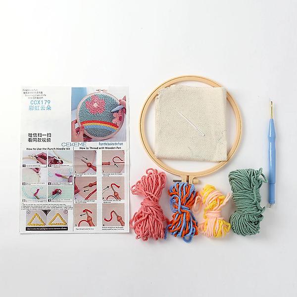  DIY 펀칭자수 패키지(꾳과무지?) 펀치자수