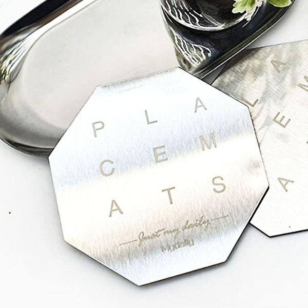  팔각 카페 티코스터 고급 메탈코스터 고급코스터