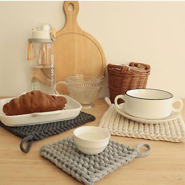  와플 패드 리빙소품 홈파티 테이블데코 컵받침 집들이