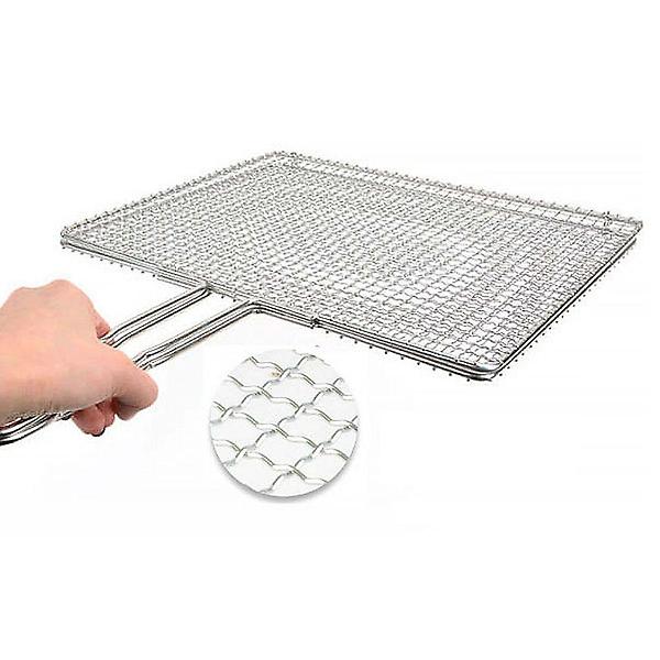  스텐 사각 겹석쇠 구이그릴-대