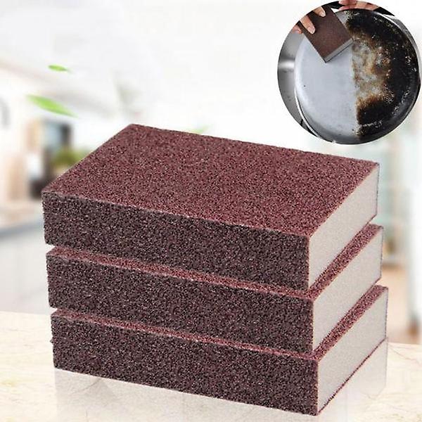  그릇 스텐 찌든 때 제거 탄냄비 주방 사포 수세미 10P