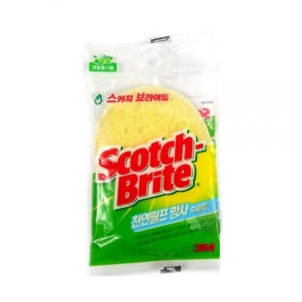  원형 천연펄프 망사수세미 주방소모품 주방수세미