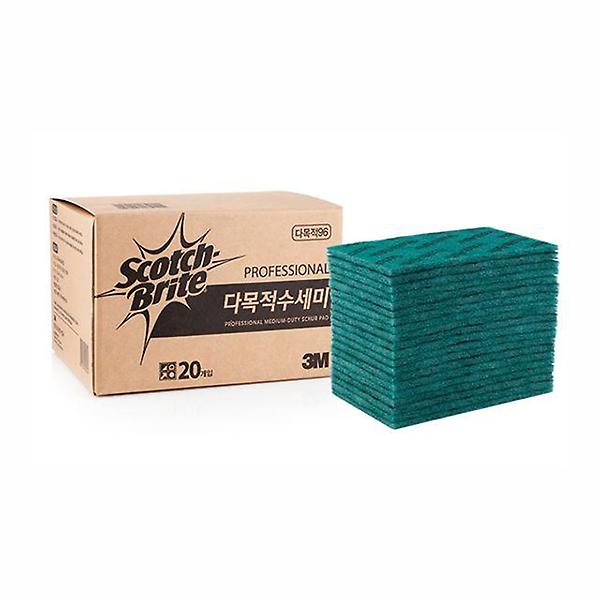  주방 스카치브라이트 96 다목적 수세미 20입