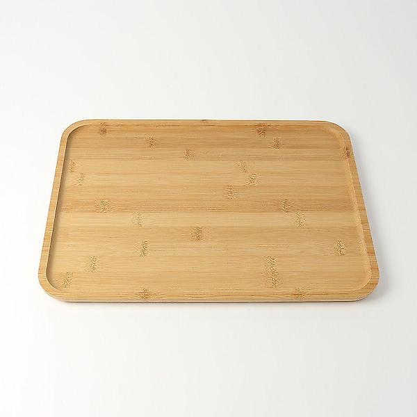 키친몰 대나무 사각 우드트레이(40x30cm) 나무쟁반