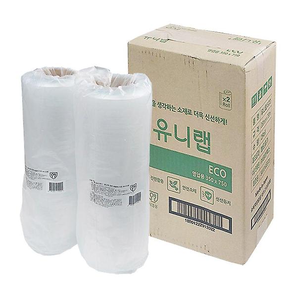  유니랩에코 업소용 포장랩 350mm x 750m 2개입
