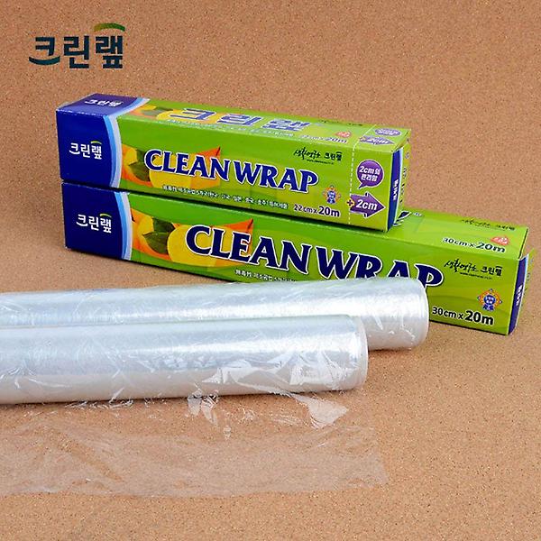  크린N 30cmX20M 3개 주방 가정 업소 일회용랩 비닐랩