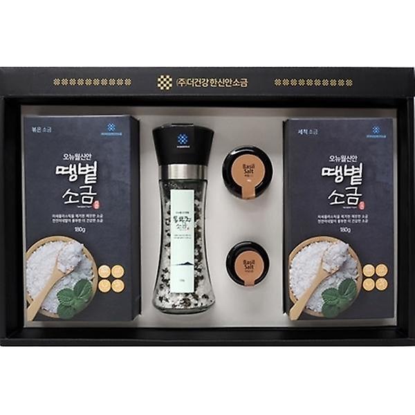  [더건강한신안소금]오뉴월신안땡볕소금(간수제거) 알뜰5종2호