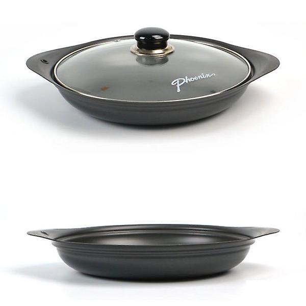  감자탕 찌개냄비 전골냄비 25x4.7cm 13호 뚜껑포함