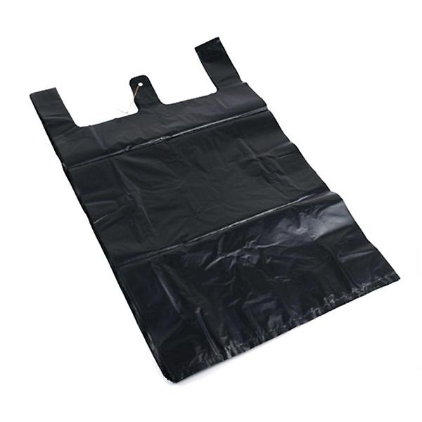  손잡이봉투 기본형 비닐봉지 70매 40x65cm 검정