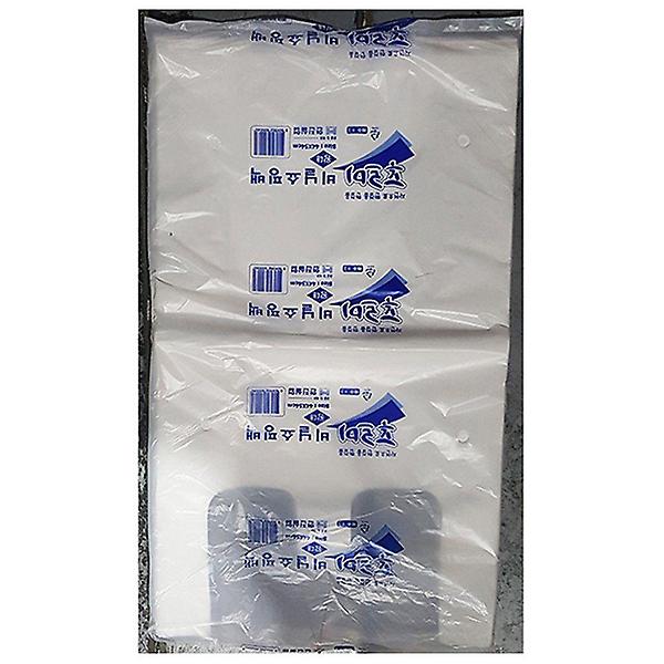  업소 비닐 봉투 백색 44x54cm 70매x10개 봉지 일회용